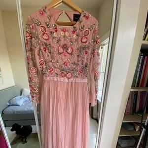 Needle and Thread Pink Dress